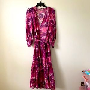 LoveShackFancy Althea dress in pre-Dawn sky size P